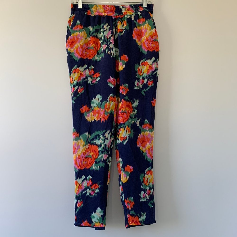 Joie Silk Floral Pants